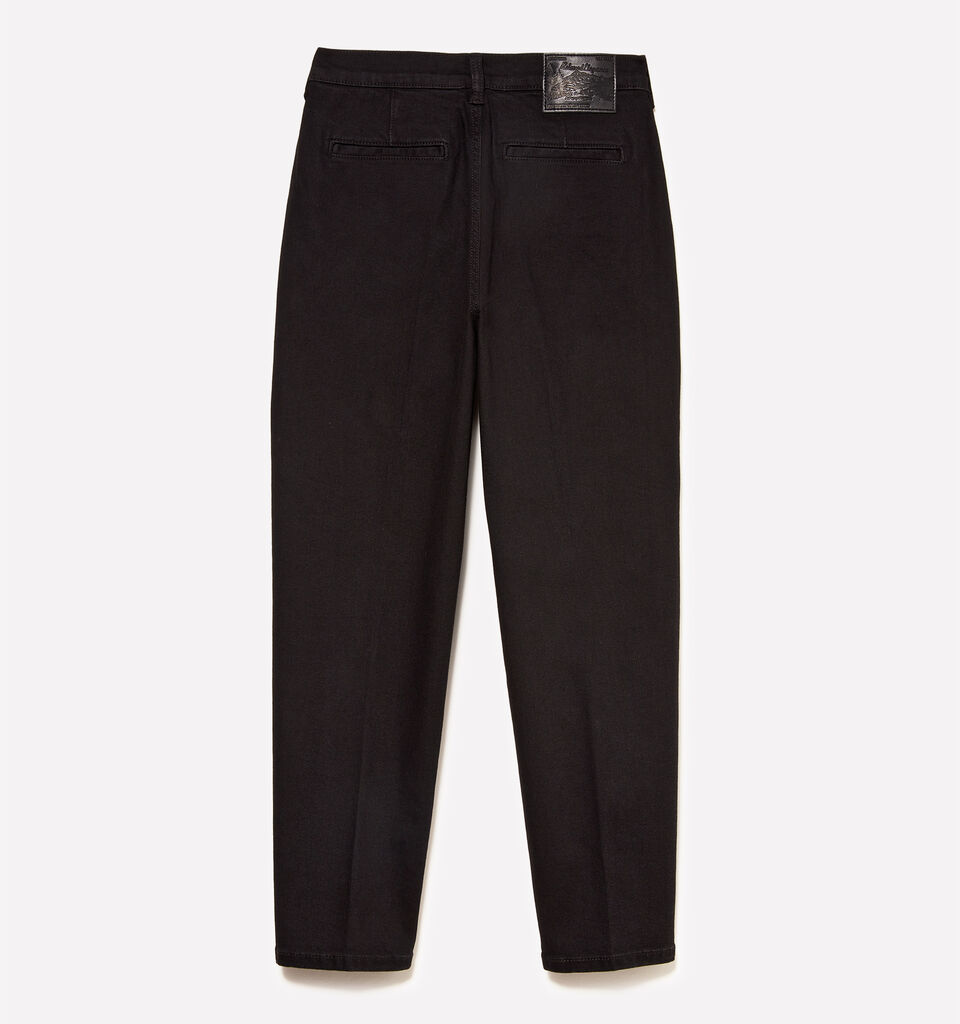 Jeans Style 71 chino slim fit neri - jeans slim fit da donna - Nero | Sisley image number 6